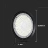 Oprawa V-TAC 150W LED UFO high bay IP65 ALU 135Lm/W VT-92151-N 6500K 20250lm 5 lat gwarancji